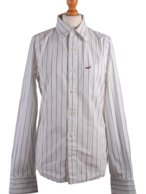 Hollister Vintage Long Sleeve Shirt White/Stripes Size S - SH1632-0