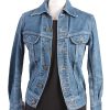 Lee Vintage Denim Jacket Blue Women Casual Size XS / S -DJ966-0