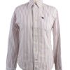 Abercrombie&Fitch Vintage Long Sleeve Shirt White/Stripes Size L- SH2063-0