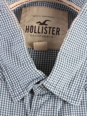 Hollister Vintage Short Sleeve Shirt Navy/Stripes Size S - SH2085-15924