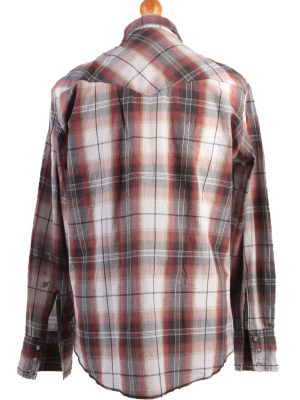 Wrangler Vintage Long Sleeve Shirt Black/Desig Size 48" - SH1962-15491