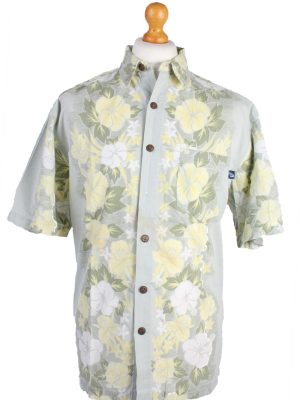 O'Neall Vintage Short Sleeve Summer Shirt Grey/Design Size M - SH295-0