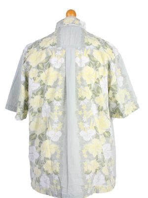 O'Neall Vintage Short Sleeve Summer Shirt Grey/Design Size M - SH295-16544