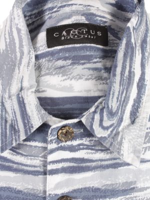 Vintage Hawaiian Shirt Beach Stag Aloha Summer Navy/Design Chest Size 44"-SH2173-21166