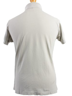 Lacoste Vintage Casual Men Polo Shirt Grey Chest Size 43" -PT0183-21892