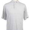 Adidas Vintage Casual Men Polo Shirt Grey Chest Size 45"-PT0307-0