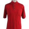 Daniel Hechter Vintage Casual Men Polo Shirt Red Chest Size 47" -PT0410-0
