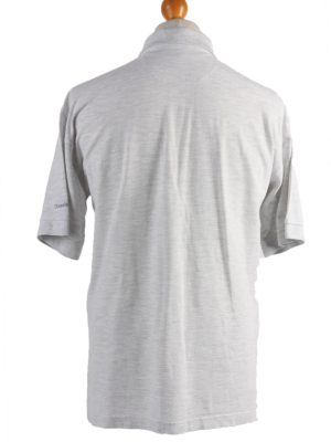 Bosch Vintage Casual Men Polo Shirt Gray Chest Size 48" -PT0442-24739