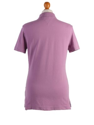 Tommy Hilfiger Vintage Casual Women Polo Shirt Purple Size M -PT0460-24800