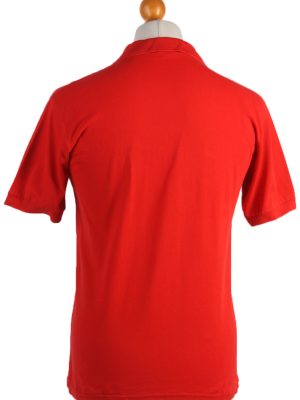 Lacoste Vintage Casual Men Polo Shirt Red Chest Size 40" -PT0527-25001