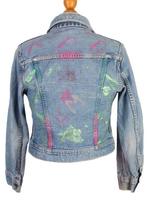 Lee Vintage Riders Denim Jacket Trucker Blue Chest XL -DJ1234-41155