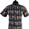Retro 80s/90s Mens Shirt - Multi Colour - Size M - SH2351-0