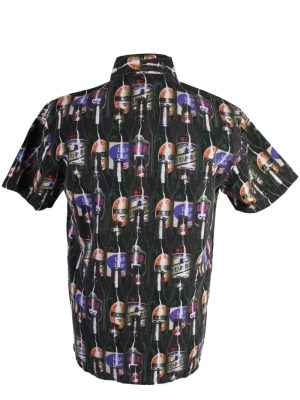 Retro 80s/90s Mens Shirt - Multi Colour - Size M - SH2351-42102