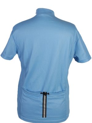 Womens Cycling Jersey Tops - E. Size L - Blue - CW0343-43519