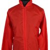 Vintage Retro Raincoat & Windbreakers M Red - RC198-0