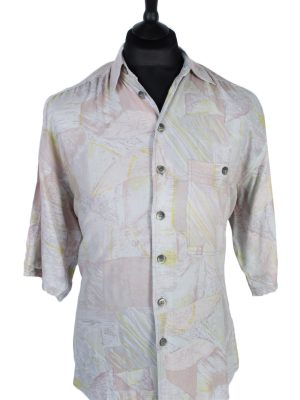 Accanto Abstract Patterned Shirt - M - Multi - SH2559-0