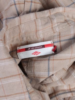 Lee Cooper Vintage Checked Short Sleeve Shirt M Multi - SH2592-45227