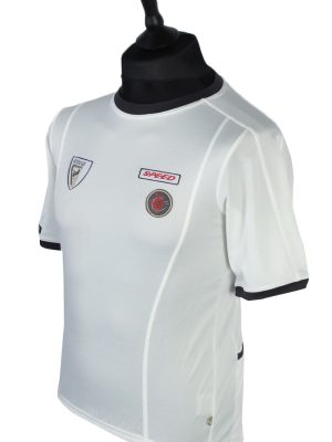 Shamp Vintage Short Sleeve Cycling Shirt - S White - CW0540-46087