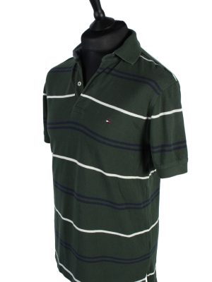 Tommy Hilfiger Vintage Striped Polo Shirt - S Multi -PT0916-47799
