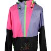 Jeantex Vintage Raincoat Windbreaker - M,L Multi - RC239-0