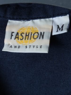 Fashion And Style Plain Patterned 80s 90s Shirt - M Multi - SH2681-45937