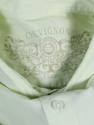 Chevignon Vintage Plain Short Sleeve Shirt - XL Yellow - SH2719-47834