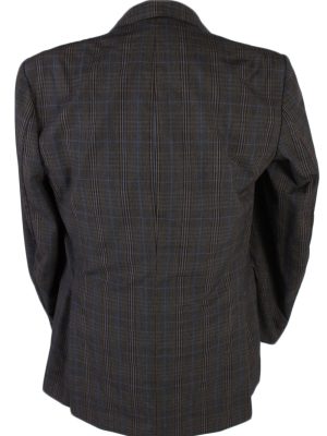 Vintage Burberry Window Pane Aachen Blazer Jacket - L / Multi - BR611-51160