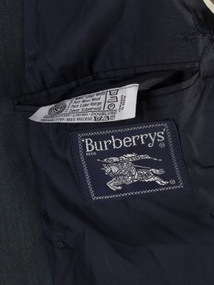 Vintage Burberry Buffin Blazer Jacket - L / Grey - BR615-51175