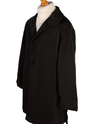 Vintage N/A Designer Retro Coat M , L Black -C486-50803