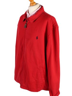 Vintage Ralph Lauren Womens Harrington Jacket Chest: 52 Red -C533-51119