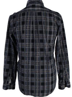 Vintage Laviino Corduroy Checked Shirt - L Multi - SH2862-52374