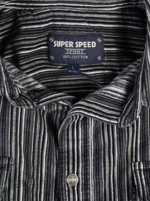 Vintage Super Speed Corduroy Striped Shirt - L Multi - SH2863-52375