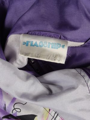 Vintage Flagship Floral Pattern 70's Tracksuit Top L Multi -SW1654-52593