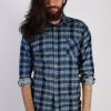 Vintage 90s Southwest Castle Mens Checked Flannel Shirt - L Multi - SH2988-0