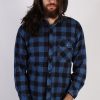 Vintage Loppo Mens Flannel Shirt - L Multi - SH3022-0