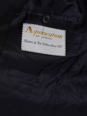 Vintage Aquascutum Mens Checked Jacket - L Multi - BR657-54047