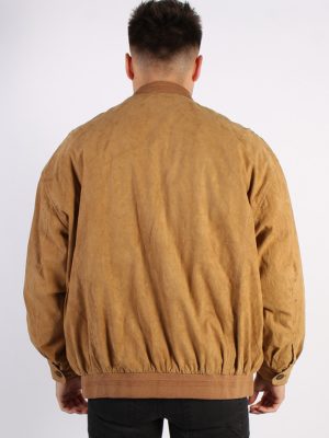 Vintage Pierre Cardin Matte Suede Coat Chest:53 Brown -C576-54409