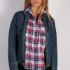 Vintage Arizona Womens Denim Jacket L Navy -DJ1256-0