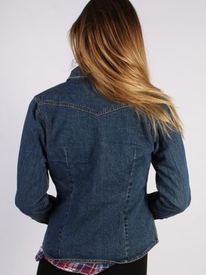Vintage Arizona Womens Denim Jacket L Navy -DJ1256-53639