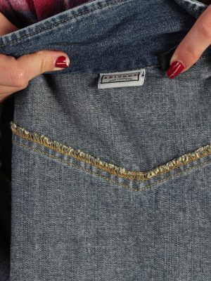 Vintage Arizona Womens Denim Jacket L Navy -DJ1256-53640