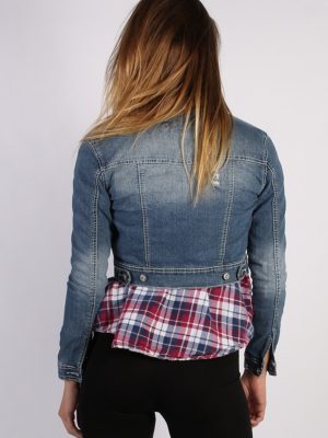 Vintage Amethyst Womens Denim Jacket S/M Navy -DJ1281-53740