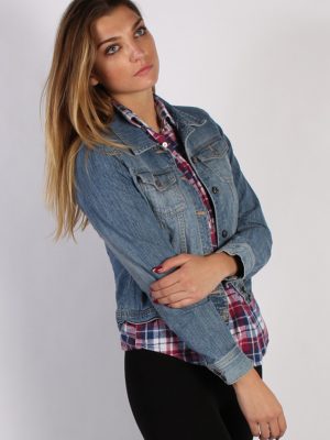 Vintage Old Navy Womens Denim Jacket M Blue -DJ1284-53753