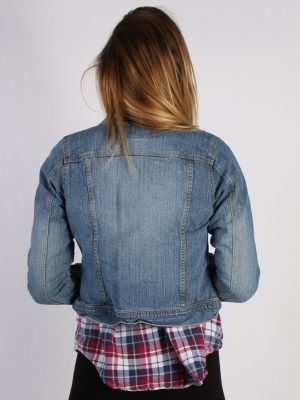 Vintage Old Navy Womens Denim Jacket M Blue -DJ1284-53754