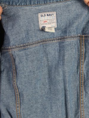 Vintage Old Navy Womens Denim Jacket M Blue -DJ1284-53752