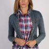 Vintage SO Womens Denim Jacket M Navy -DJ1285-0