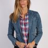 Vintage Sonoma Womens Denim Jacket M Navy -DJ1290-0