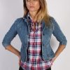 Vintage Mossimo Womens Denim Jacket M Navy -DJ1291-0
