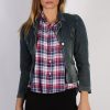 Vintage Paris Blues Womens Denim Jacket XS/S Navy -DJ1292-0