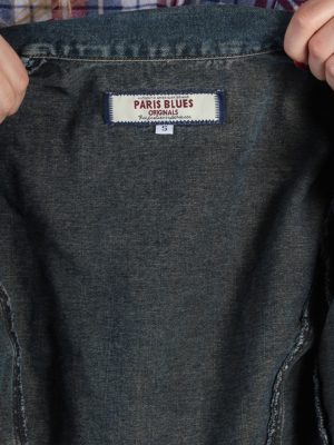 Vintage Paris Blues Womens Denim Jacket XS/S Navy -DJ1292-53785