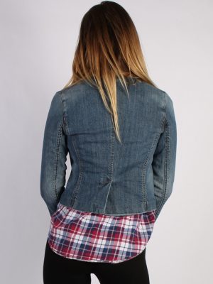 Vintage GAP Womens Stretch Denim Jacket M/L Navy -DJ1295-53798